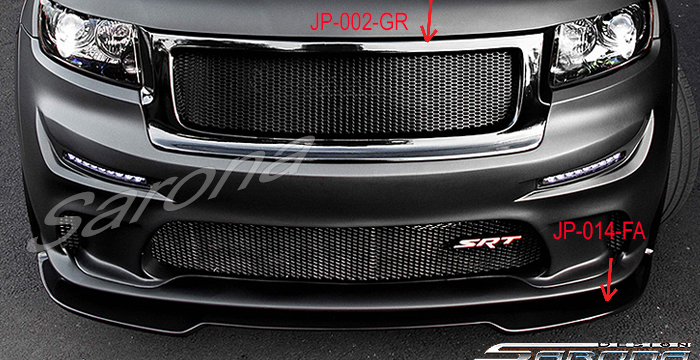 Custom Jeep Grand Cherokee  SUV/SAV/Crossover Front Bumper (2011 - 2013) - $890.00 (Part #JP-016-FB)